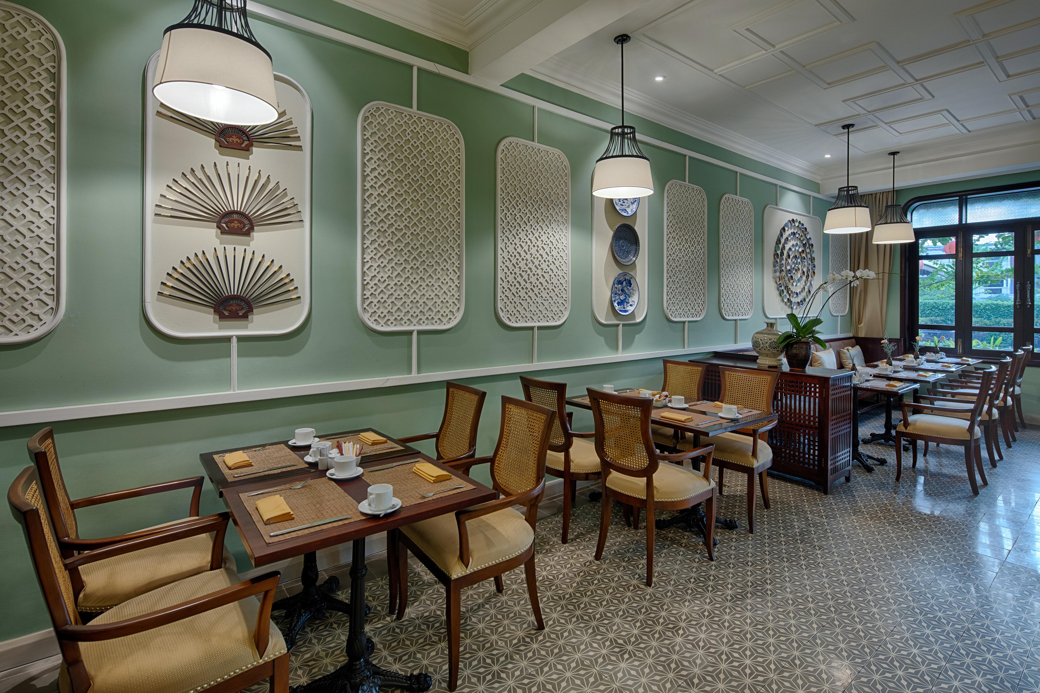 فندق وسبا اليجرو هوي آن - إيه ليتل بوتيك لوكس هوي ان المظهر الخارجي الصورة Interior of the restaurant