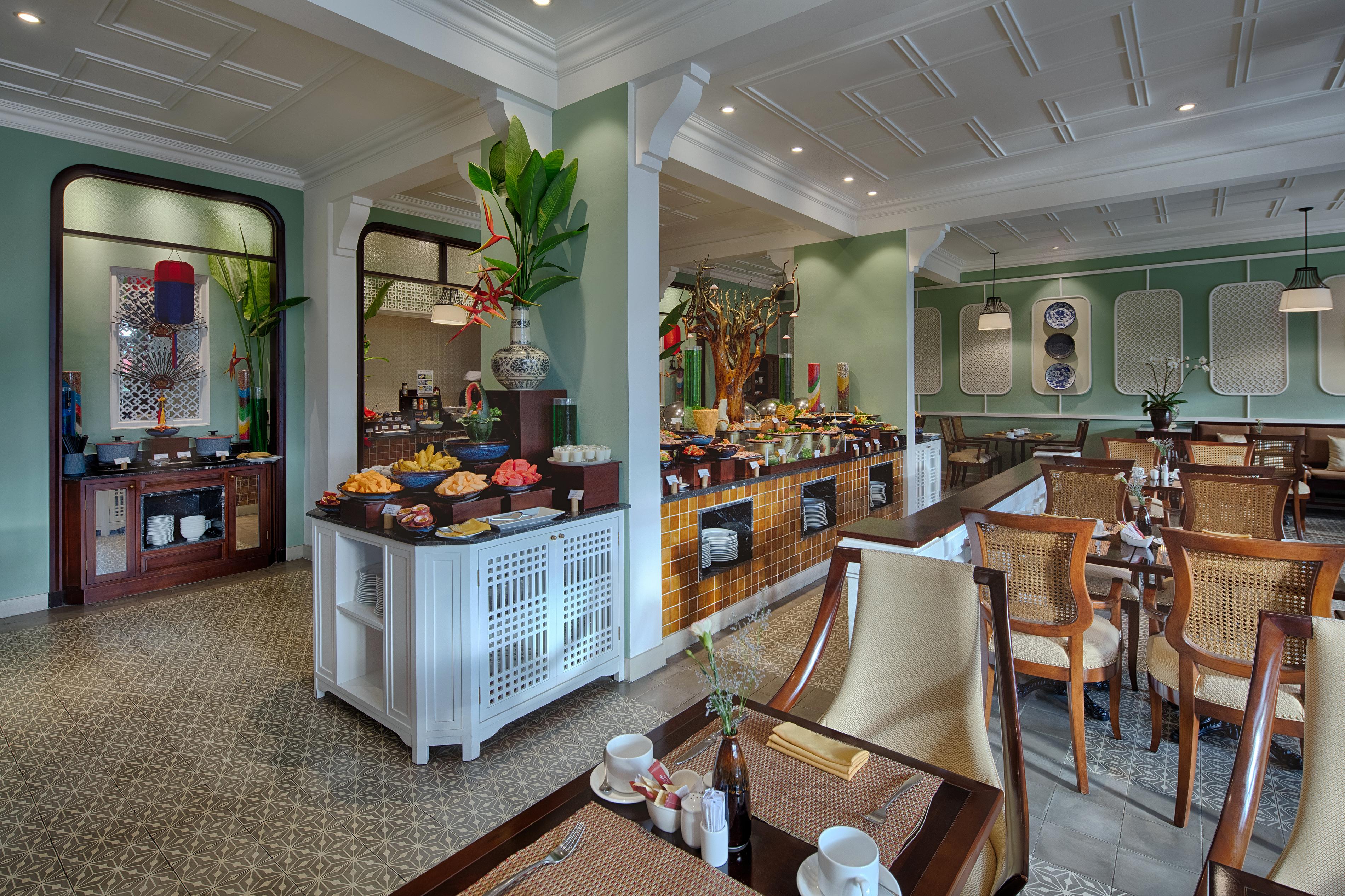 فندق وسبا اليجرو هوي آن - إيه ليتل بوتيك لوكس هوي ان المظهر الخارجي الصورة The interior of the restaurant
