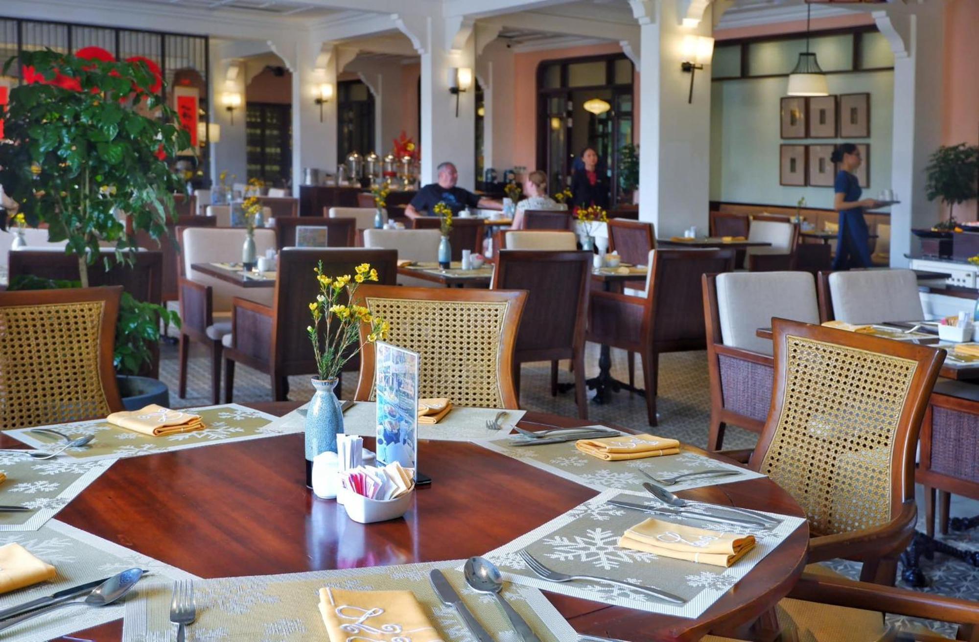 فندق وسبا اليجرو هوي آن - إيه ليتل بوتيك لوكس هوي ان المظهر الخارجي الصورة The restaurant at the hotel