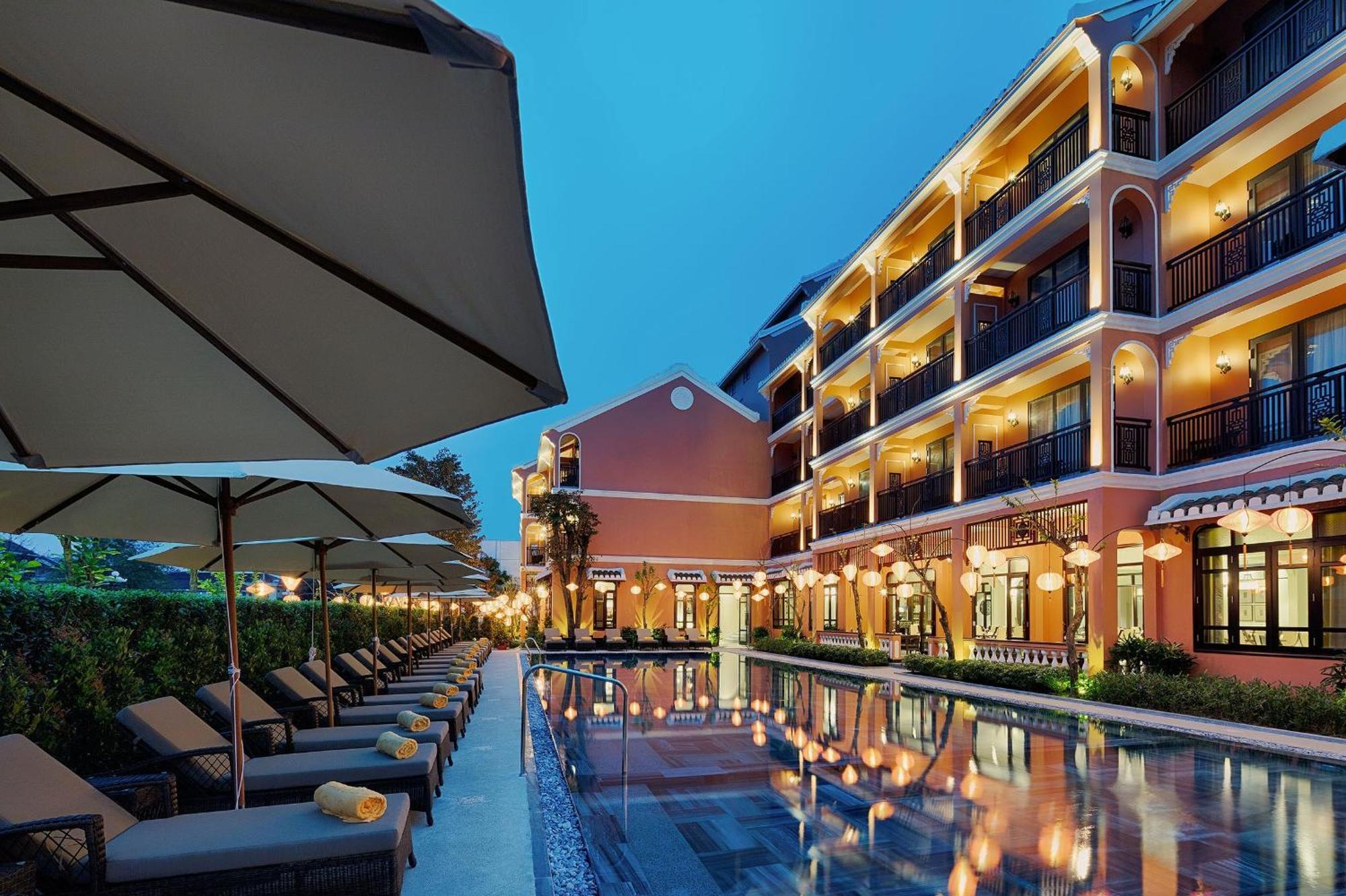فندق وسبا اليجرو هوي آن - إيه ليتل بوتيك لوكس هوي ان المظهر الخارجي الصورة The Riverview Pool at The River