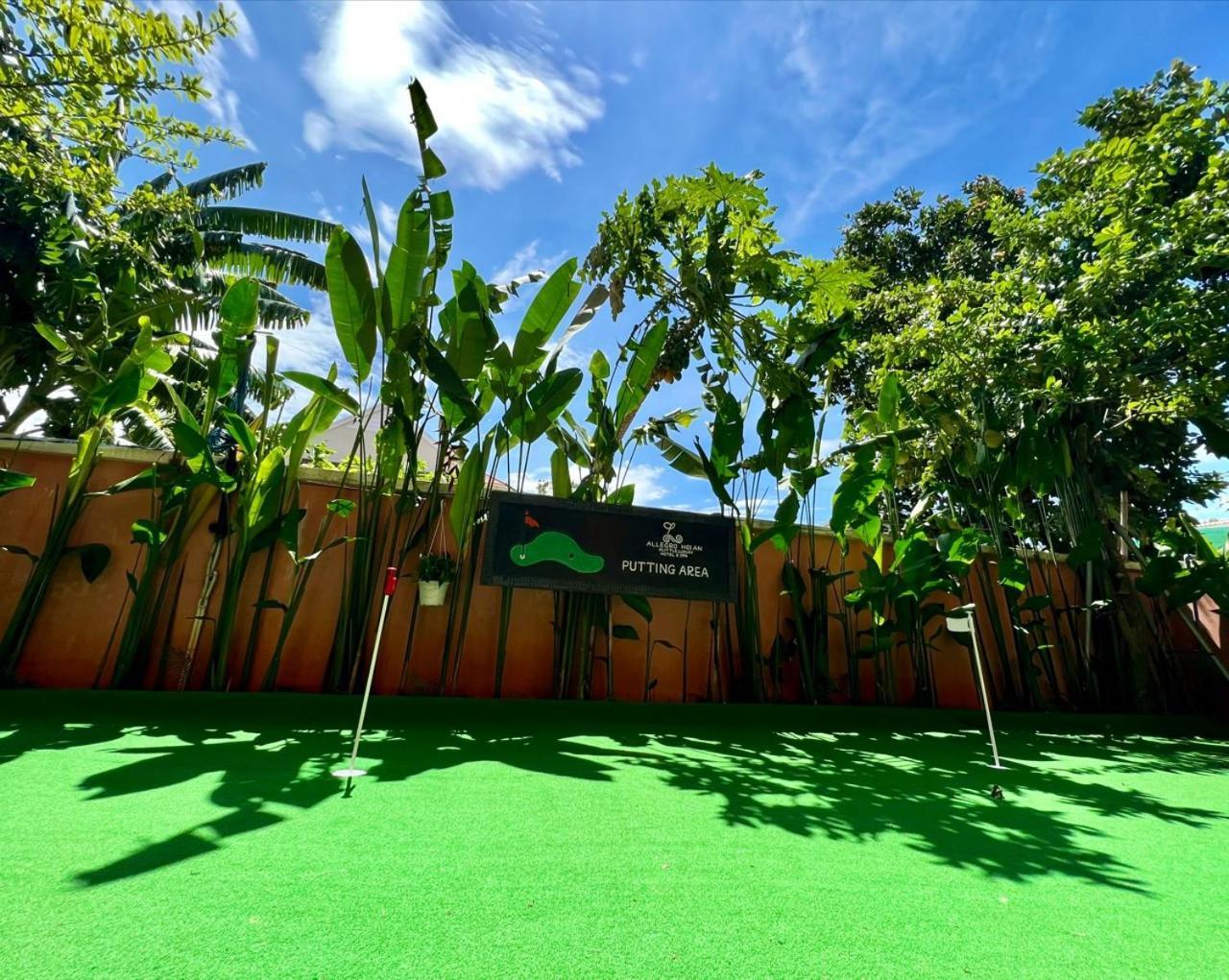 فندق وسبا اليجرو هوي آن - إيه ليتل بوتيك لوكس هوي ان المظهر الخارجي الصورة Golf putting green