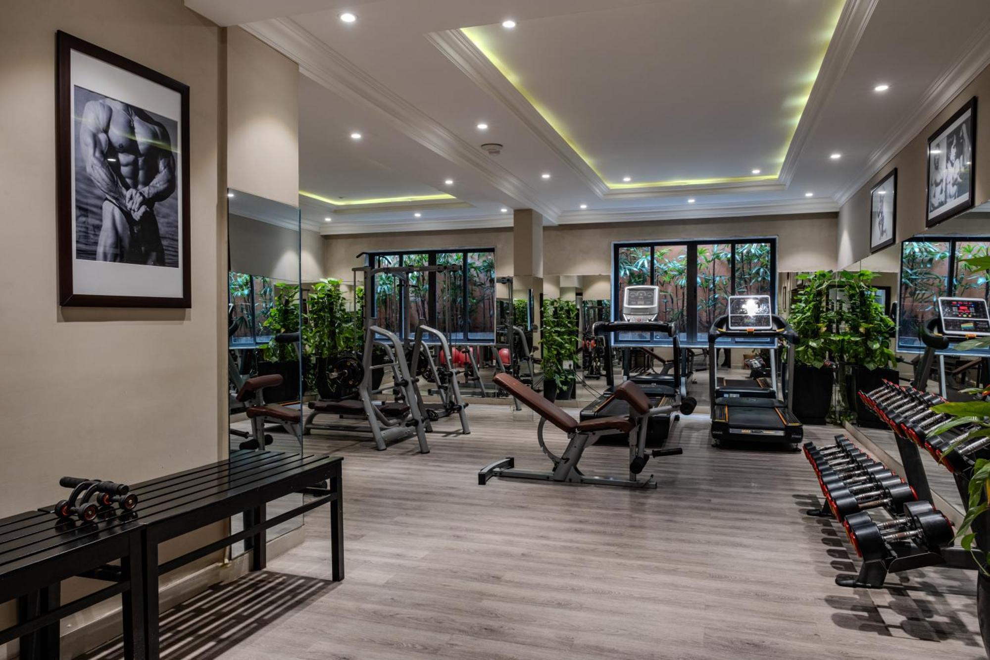 فندق وسبا اليجرو هوي آن - إيه ليتل بوتيك لوكس هوي ان المظهر الخارجي الصورة The gym at the hotel